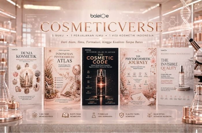 Cosmeticverse: Saat Lima Buku Jadi Peta Baru Ilmu Kosmetik Indonesia